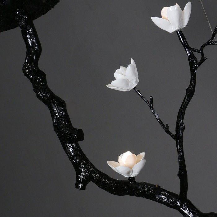 Ceramic Flower Chandelier-DWHOME