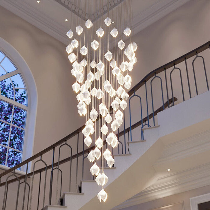 Ceramic Flower Pendant Light.