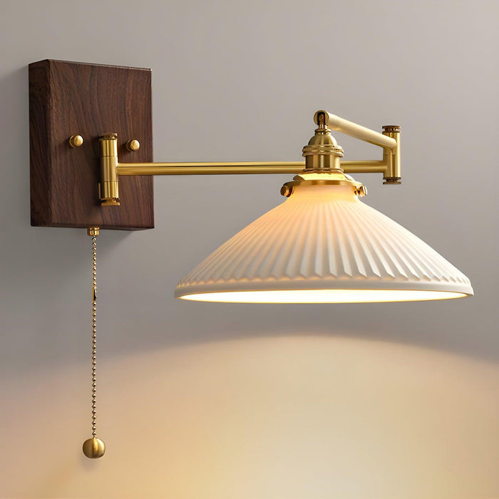 Ceramic Geometry Wall Lamp-DWHOME