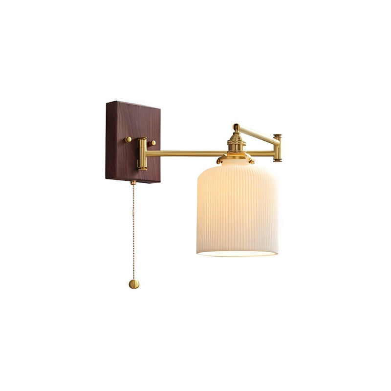 Ceramic Geometry Wall Lamp-DWHOME