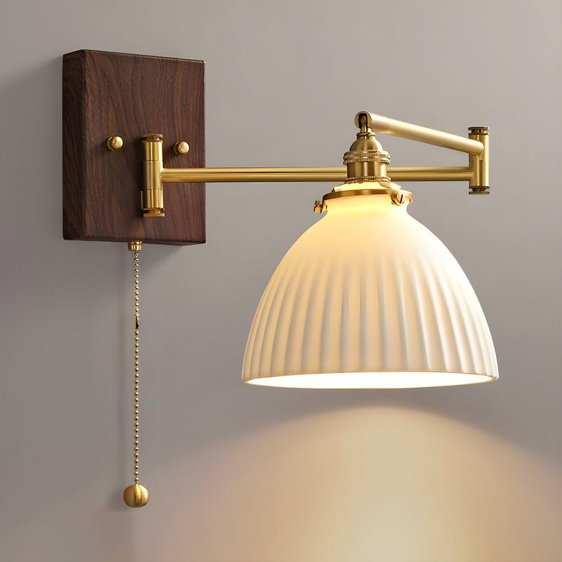 Ceramic Geometry Wall Lamp-DWHOME