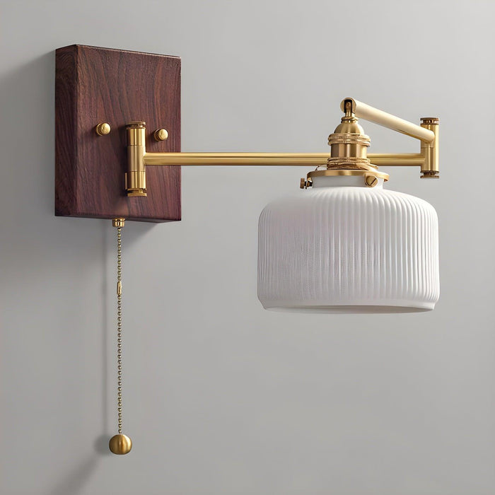 Ceramic Geometry Wall Lamp-DWHOME