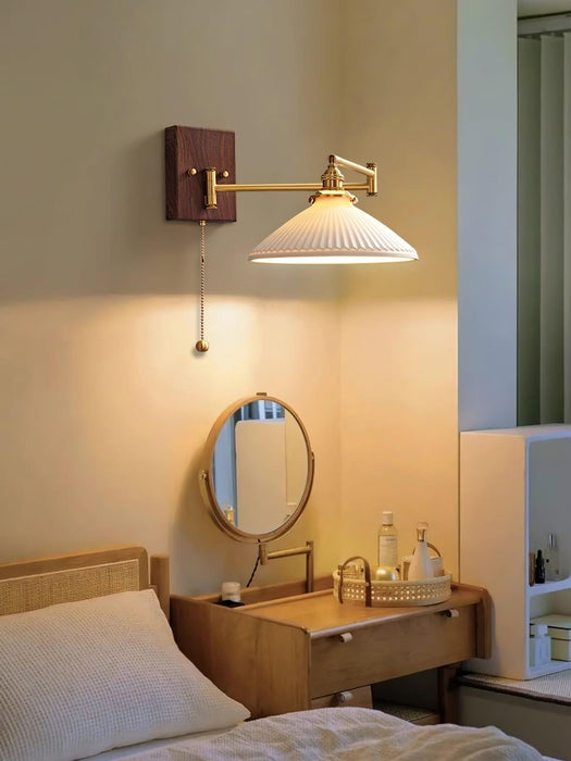 Ceramic Geometry Wall Lamp-DWHOME