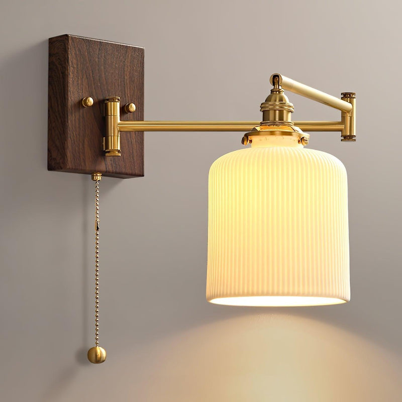 Ceramic Geometry Wall Lamp-DWHOME