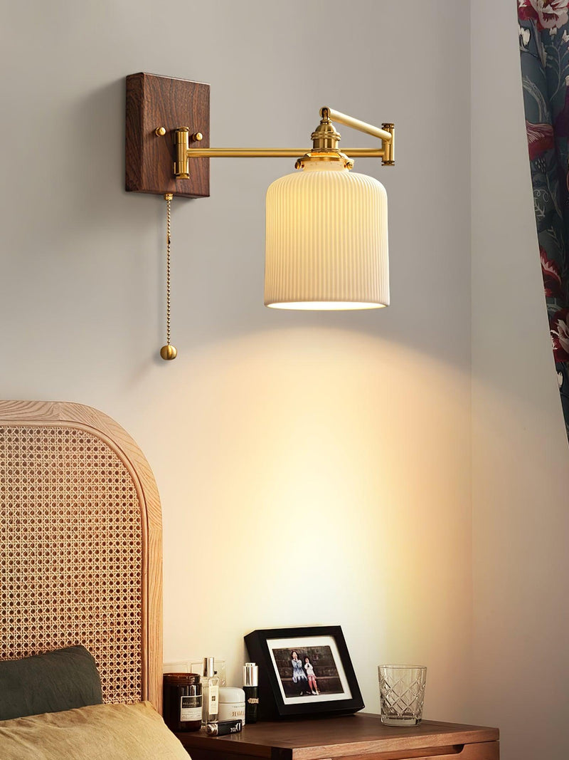 Ceramic Geometry Wall Lamp-DWHOME