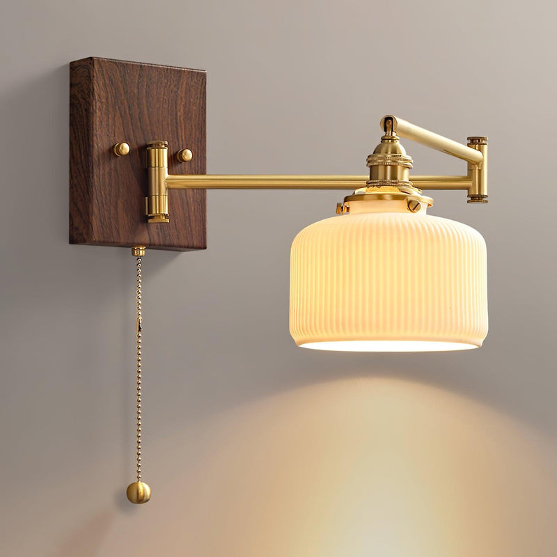 Ceramic Geometry Wall Lamp-DWHOME