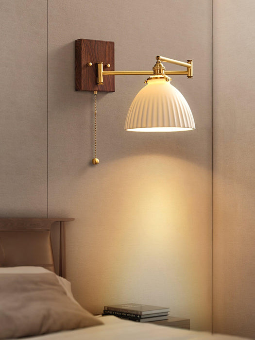 Ceramic Geometry Wall Lamp-DWHOME