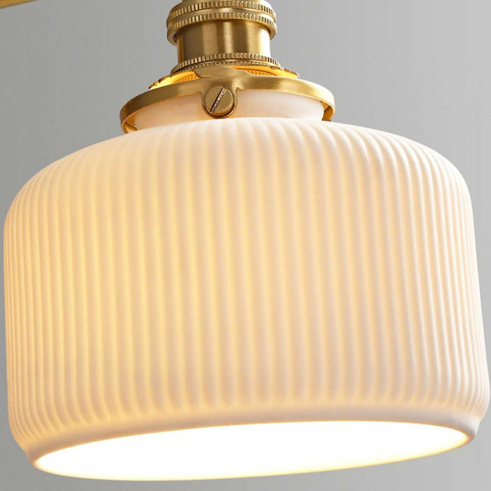 Ceramic Geometry Wall Lamp-DWHOME
