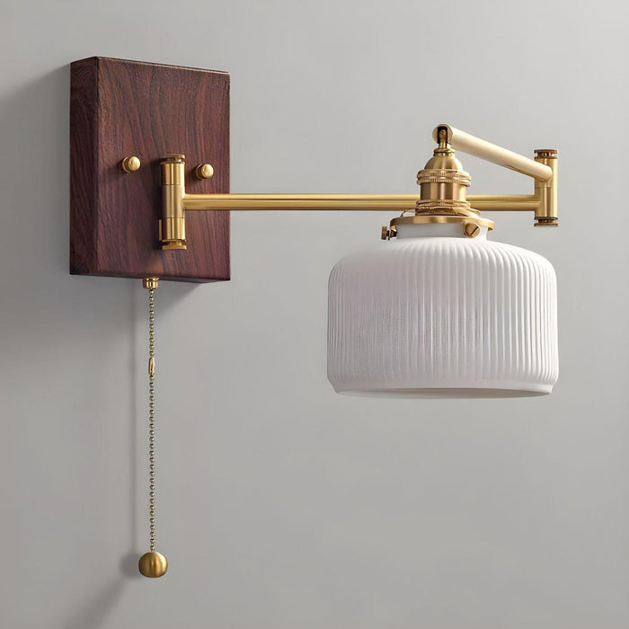 Ceramic Geometry Wall Lamp-DWHOME