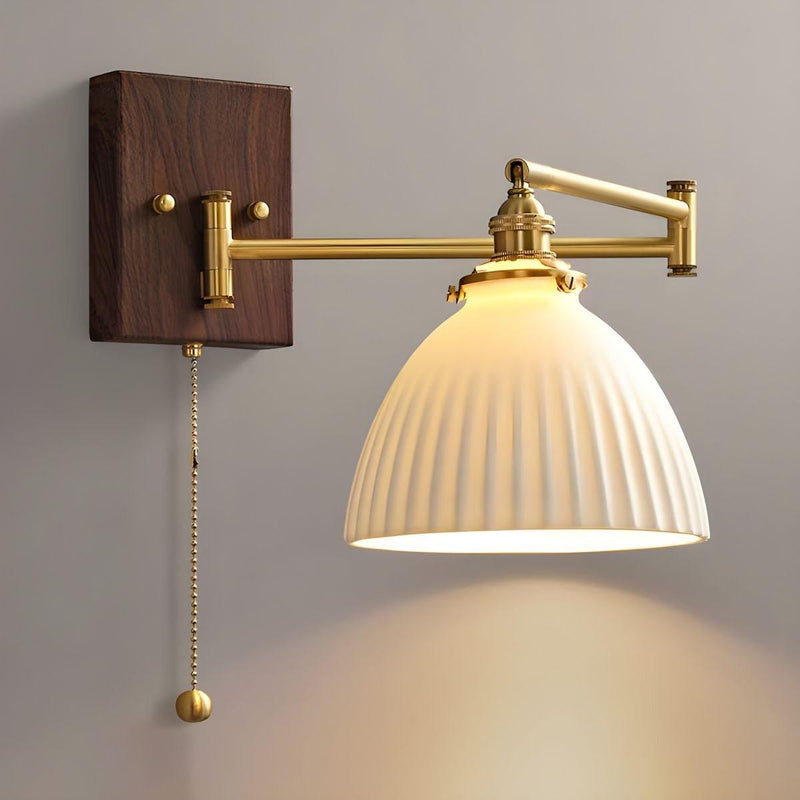 Ceramic Geometry Wall Lamp-DWHOME