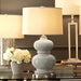 Ceramic Gourd Table Lamp-DWHOME