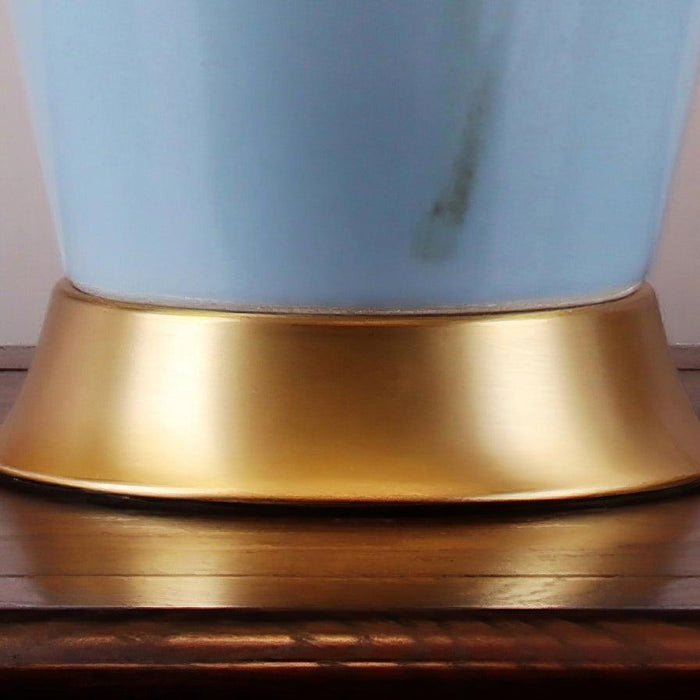 Ceramic Oval Desk Lamp-DWHOME