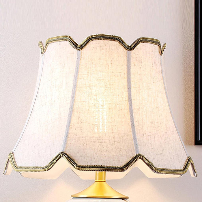 Ceramic Oval Desk Lamp-DWHOME