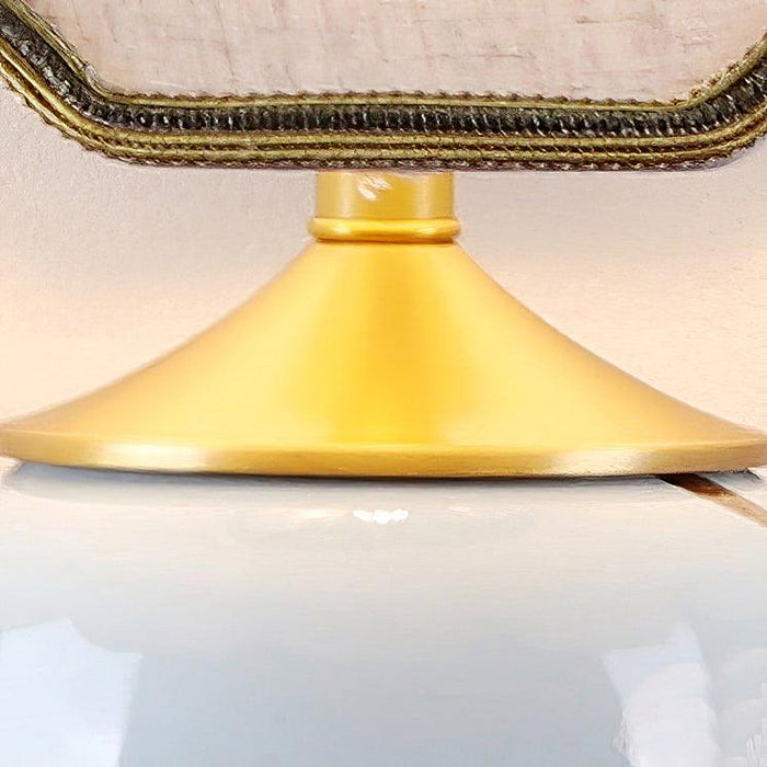 Ceramic Oval Desk Lamp-DWHOME