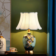 Ceramic Pattern Table Lamp-DWHOME