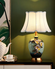 Ceramic Pattern Table Lamp-DWHOME