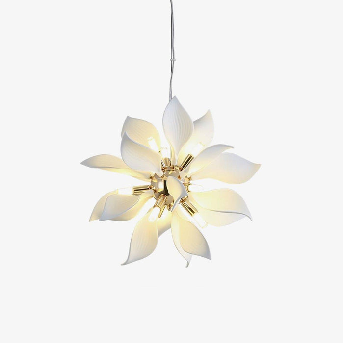 Ceramic Petals Blooming Chandelier - DWHOME