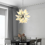 Ceramic Petals Blooming Chandelier-DWHOME
