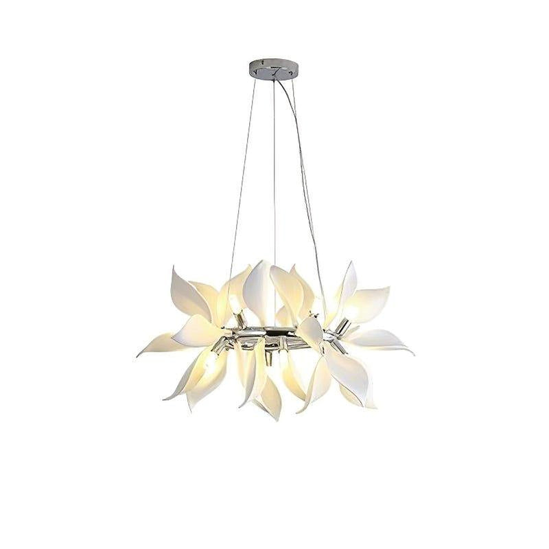 Ceramic Petals Blooming Chandelier-DWHOME