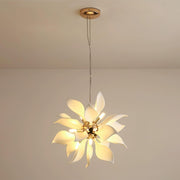 Ceramic Petals Blooming Chandelier-DWHOME