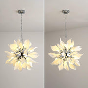 Ceramic Petals Blooming Chandelier-DWHOME