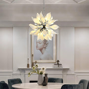 Ceramic Petals Blooming Chandelier-DWHOME