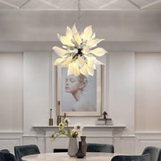Ceramic Petals Blooming Chandelier-DWHOME