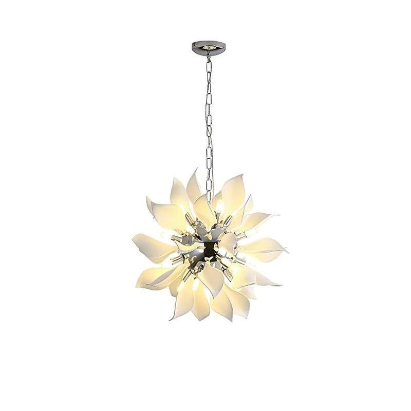 Ceramic Petals Blooming Chandelier-DWHOME