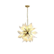 Ceramic Petals Blooming Chandelier-DWHOME