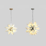 Ceramic Petals Blooming Chandelier-DWHOME