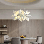 Ceramic Petals Blooming Chandelier-DWHOME