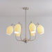 Ceramic Ribbed Chandelier - DWHOME