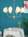 Ceramic Ribbed Chandelier - DWHOME