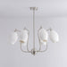 Ceramic Ribbed Chandelier - DWHOME