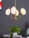 Ceramic Ribbed Chandelier - DWHOME