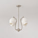 Ceramic Ribbed Chandelier - DWHOME