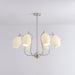 Ceramic Ribbed Chandelier - DWHOME