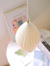 Ceramic Ribbed Pendant light.