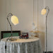 Ceramic Ribbed Table Lamp-DWHOME