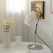 Ceramic Ribbed Table Lamp-DWHOME
