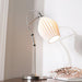 Ceramic Ribbed Table Lamp-DWHOME