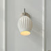 Ceramic Ribbed Wall light - DWHOME