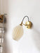 Ceramic Ribbed Wall light - DWHOME