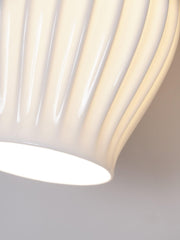Ceramic Ribbed Wall light-DWHOME