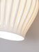 Ceramic Ribbed Wall light - Vakkerlight