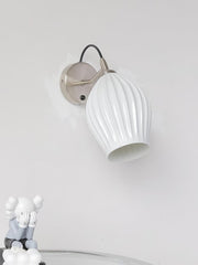 Ceramic Ribbed Wall light-DWHOME