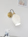 Ceramic Ribbed Wall light - Vakkerlight