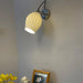 Ceramic Ribbed Wall light - DWHOME