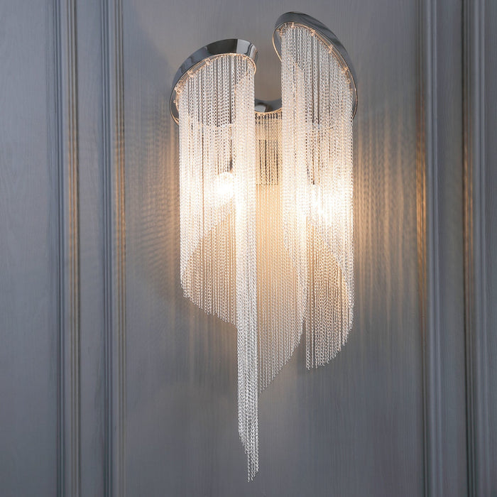 Chain Tassel Wall Lamp.