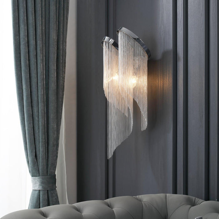 Chain Tassel Wall Lamp-DWHOME